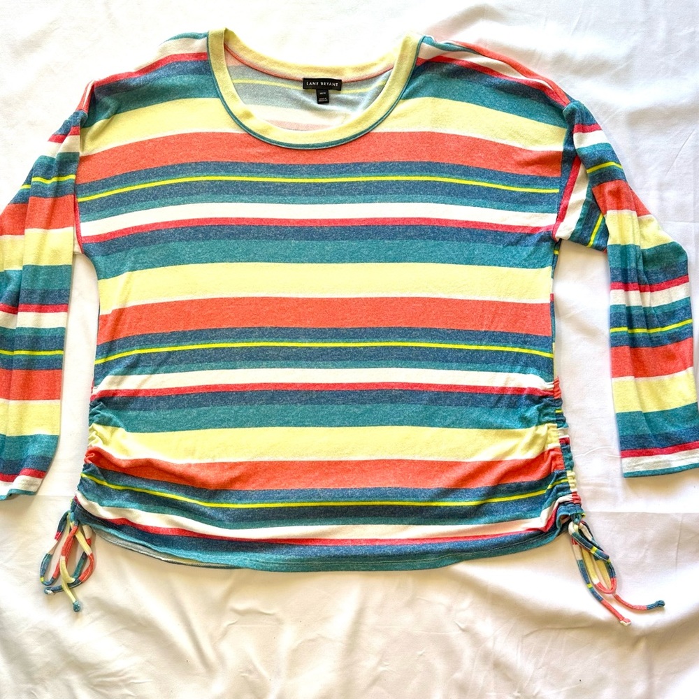 Lane Bryant Rouched Side Top